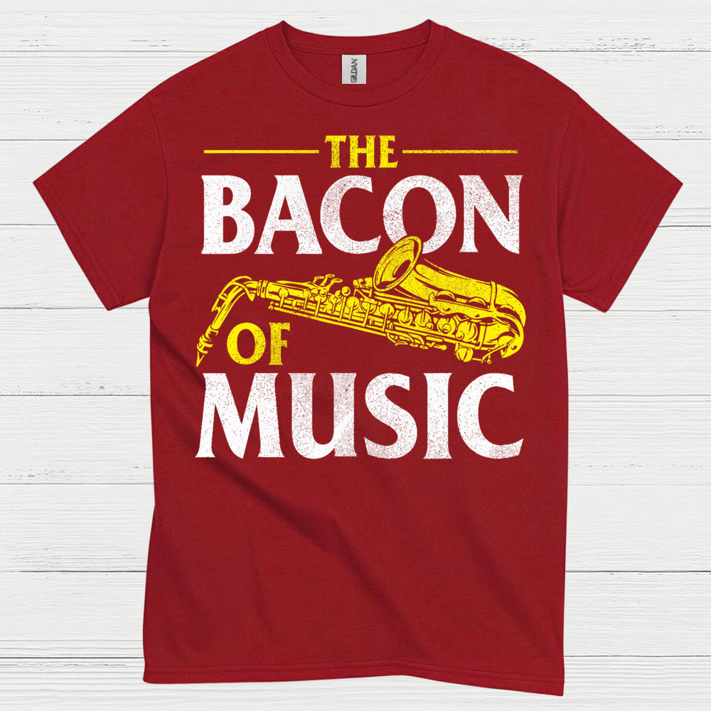 The Bacon Of Music Saxophone T Shirt
