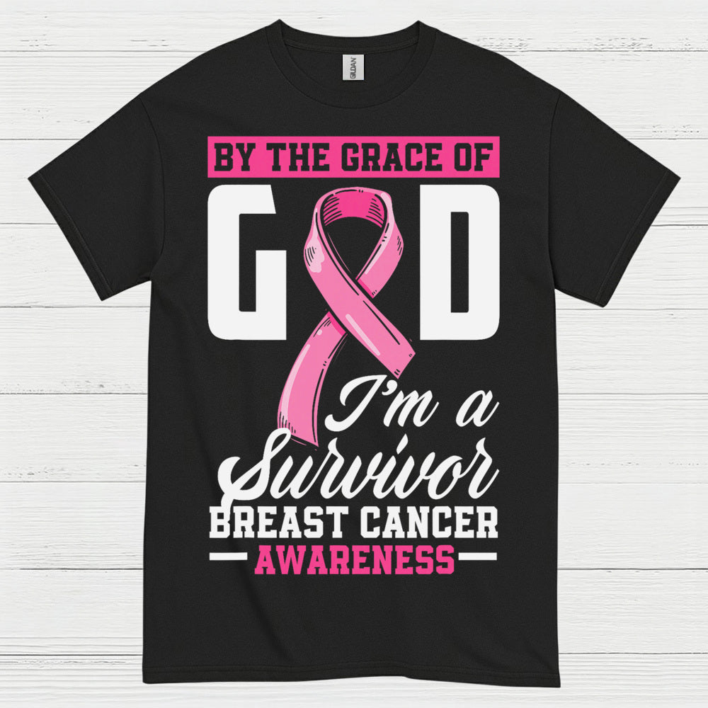 Breast Cancer Survivor Faith Ribbon T Shirt