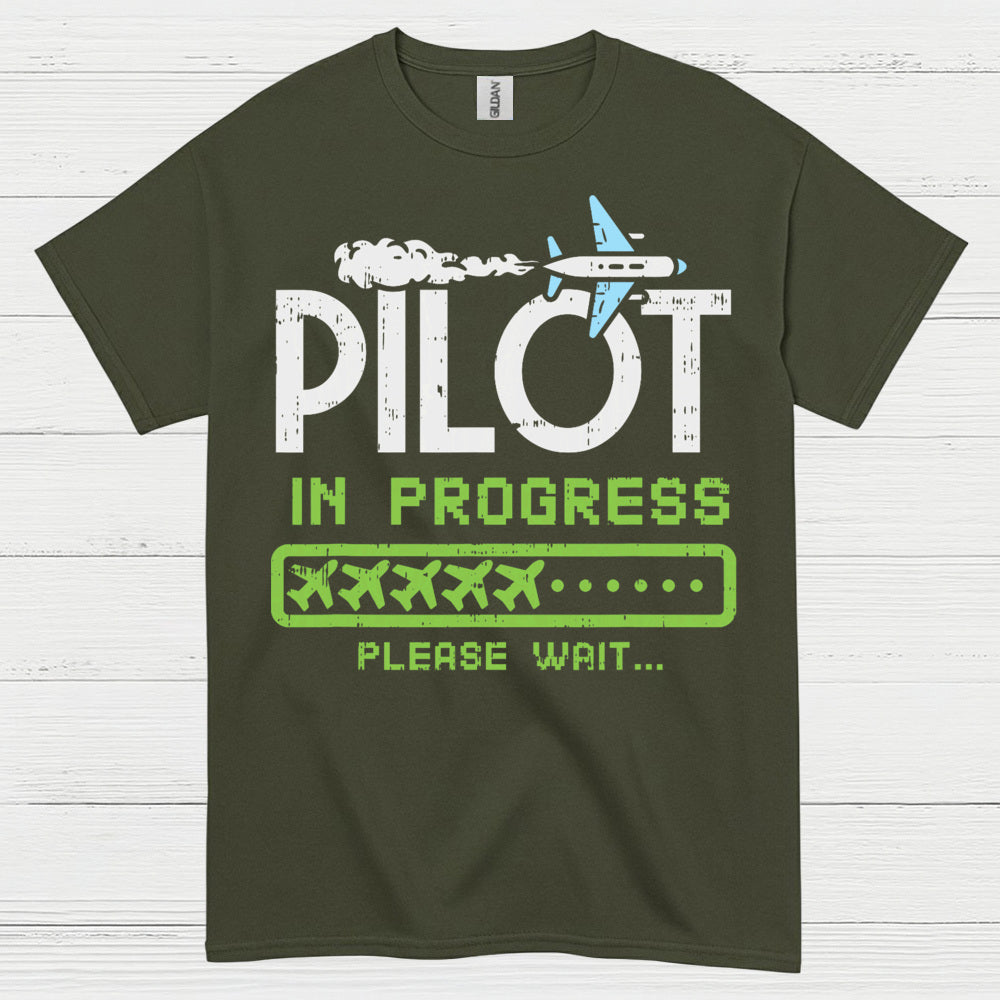Pilot In Progress T Shirt