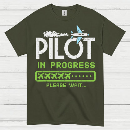 Pilot In Progress T Shirt
