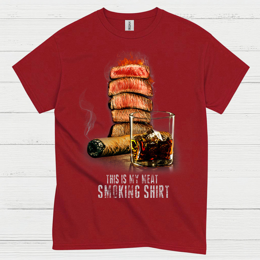 Meat Smoking Shirt BBQ T Shirt