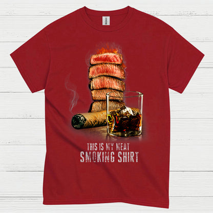 Meat Smoking Shirt BBQ T Shirt