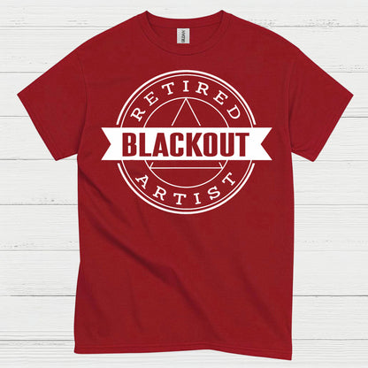 Retired Blackout Artist T Shirt
