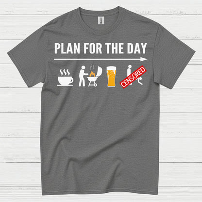 Plan For The Day BBQ T Shirt