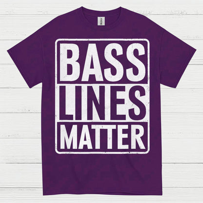 Bass Lines Matter Bass T Shirt