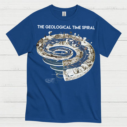 Geological Time Spiral T Shirt