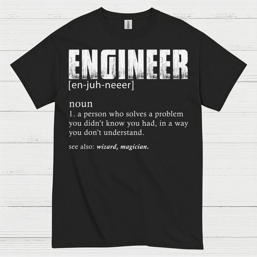 Wizard of Problems Engineer T Shirt