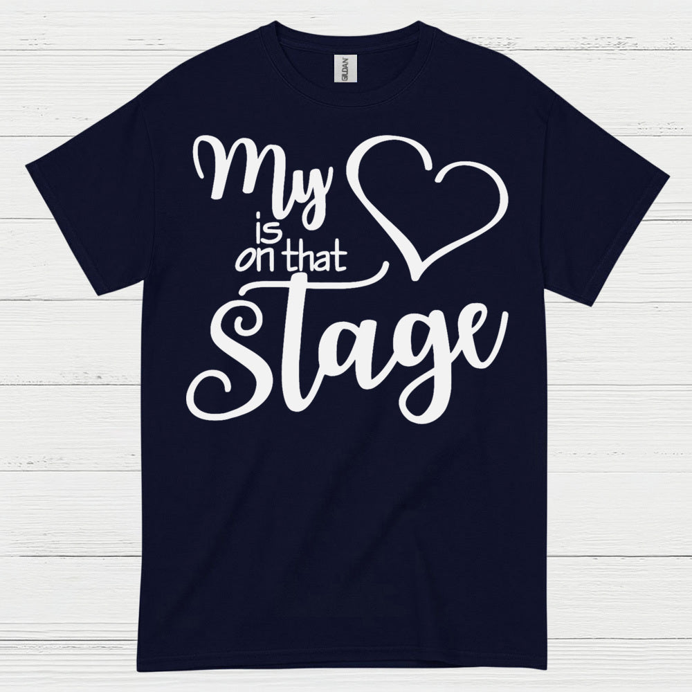 My Heart On Stage Dance T Shirt