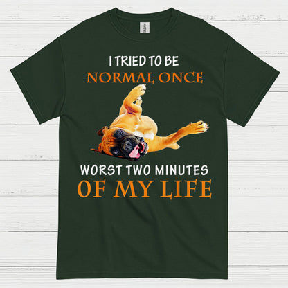 Worst Two Minutes Boxer T Shirt