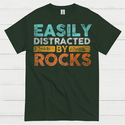 Easily Distracted Rock Lover T Shirt