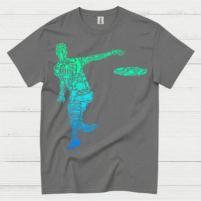 Disc Golf Throw Motion Graphic T Shirt