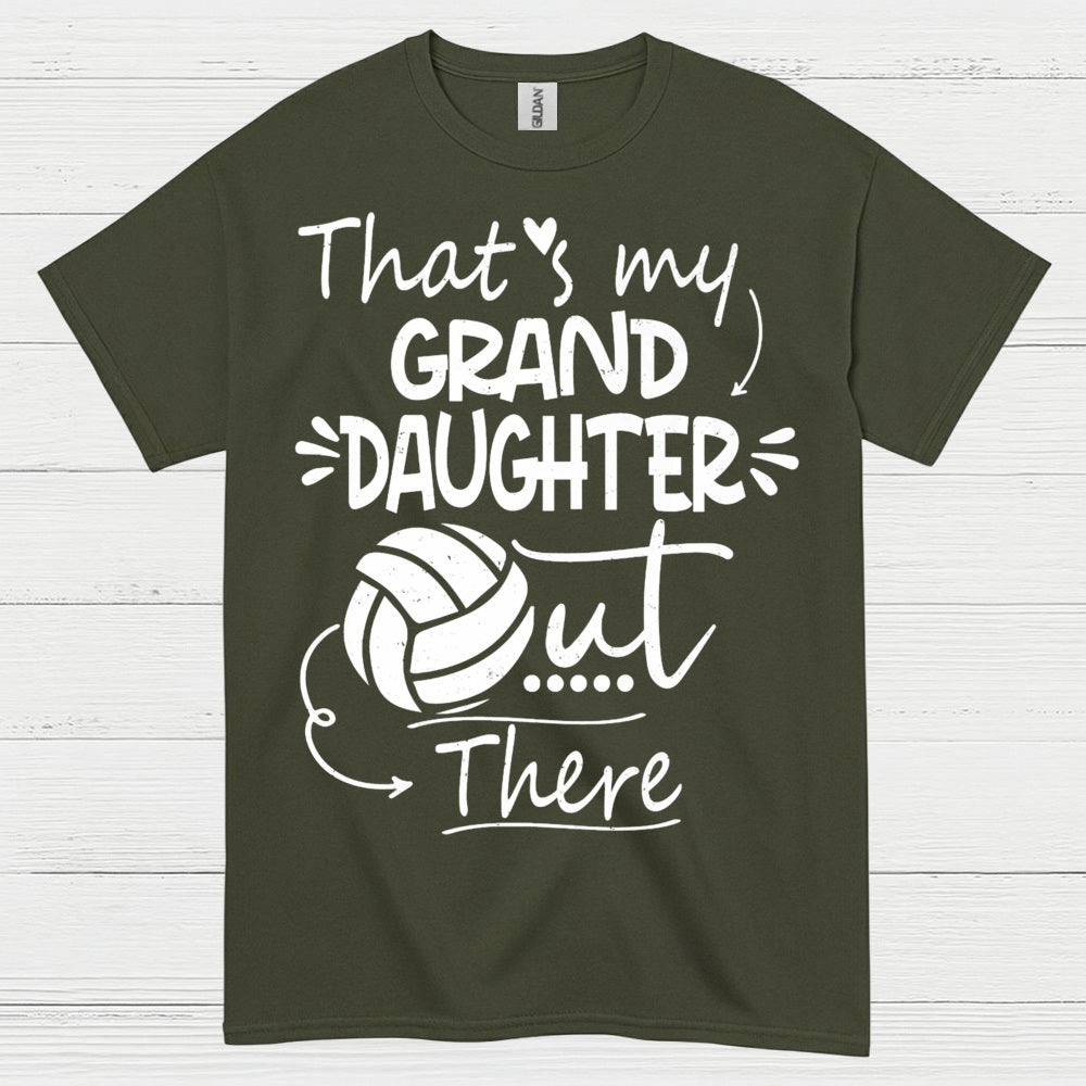 Proud Grandparent Volleyball T Shirt