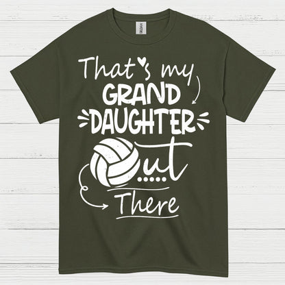 Proud Grandparent Volleyball T Shirt