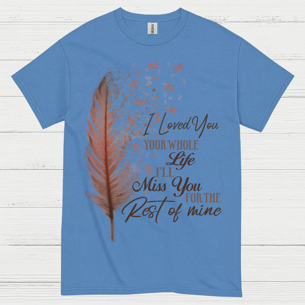 Forever In My Heart Memorial Feather T-Shirt
