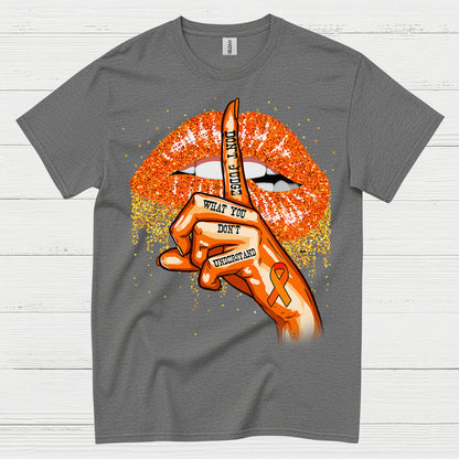 Silent Strength Multiple Sclerosis T Shirt