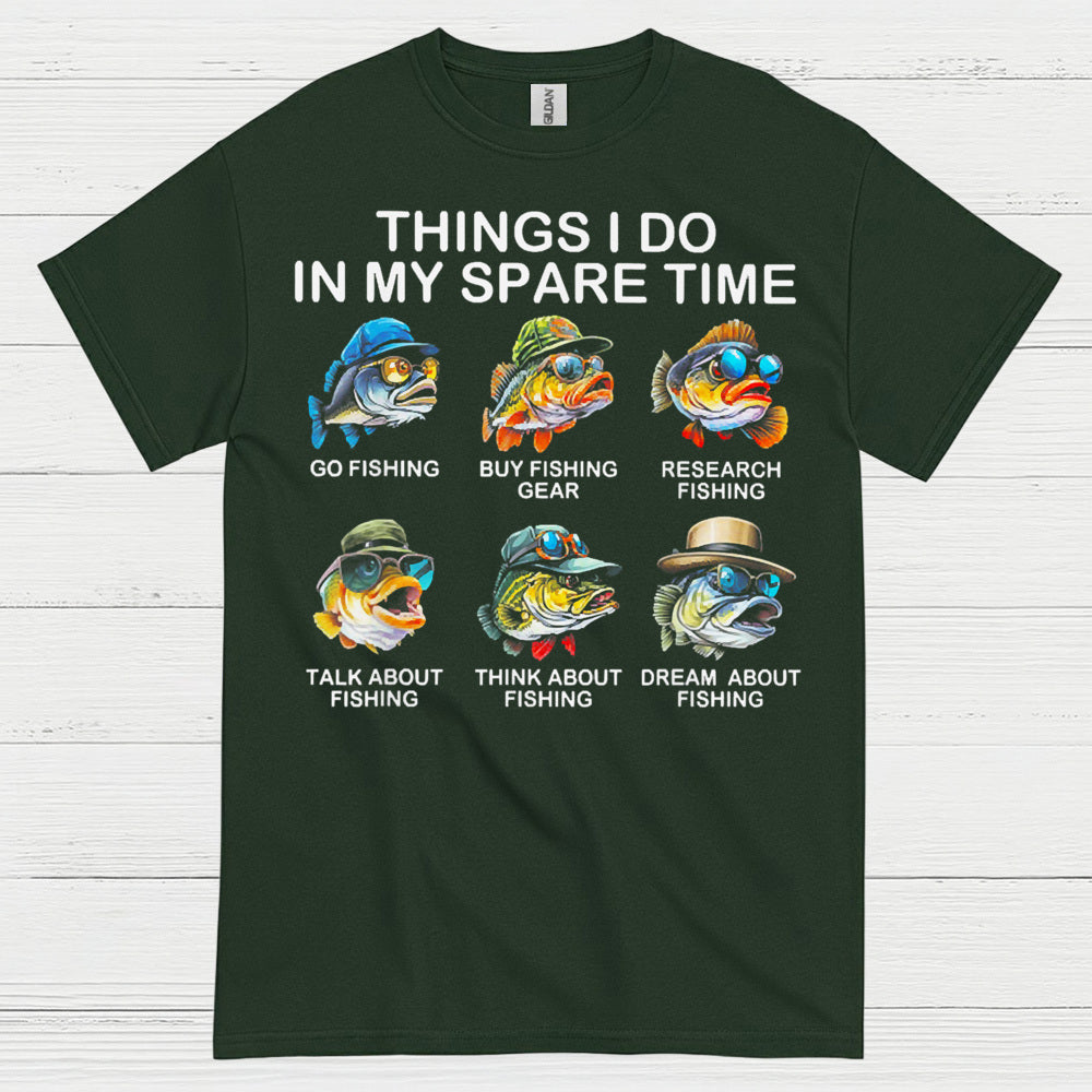 Things I Do Fishing T Shirt