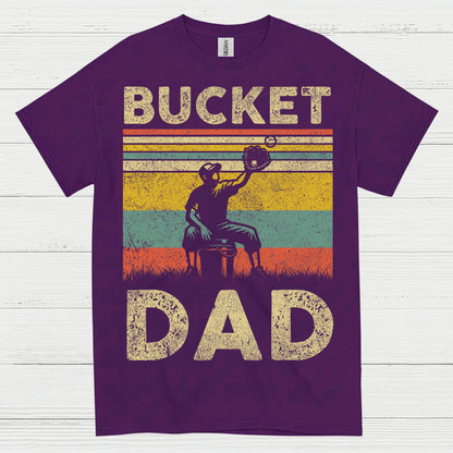 Bucket Dad Softball Catch T Shirt