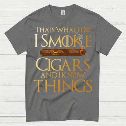 That’s What I Do I Smoke Cigars T Shirt
