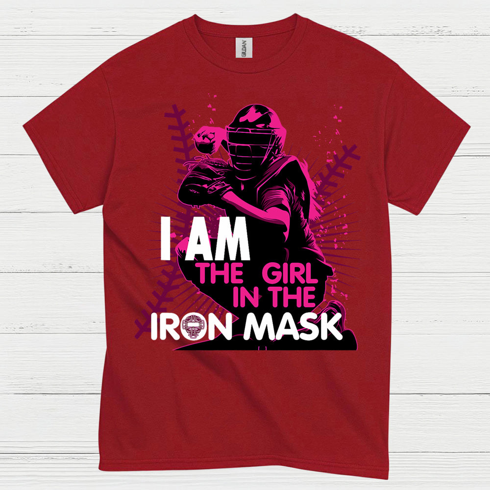I Am The Girl In The Iron Mask Softball T Shirt
