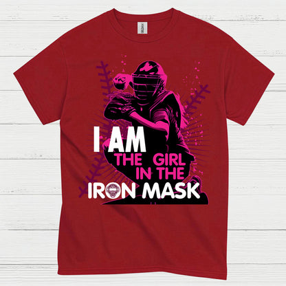 I Am The Girl In The Iron Mask Softball T Shirt