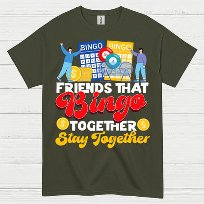 Friends That Bingo Together T Shirt