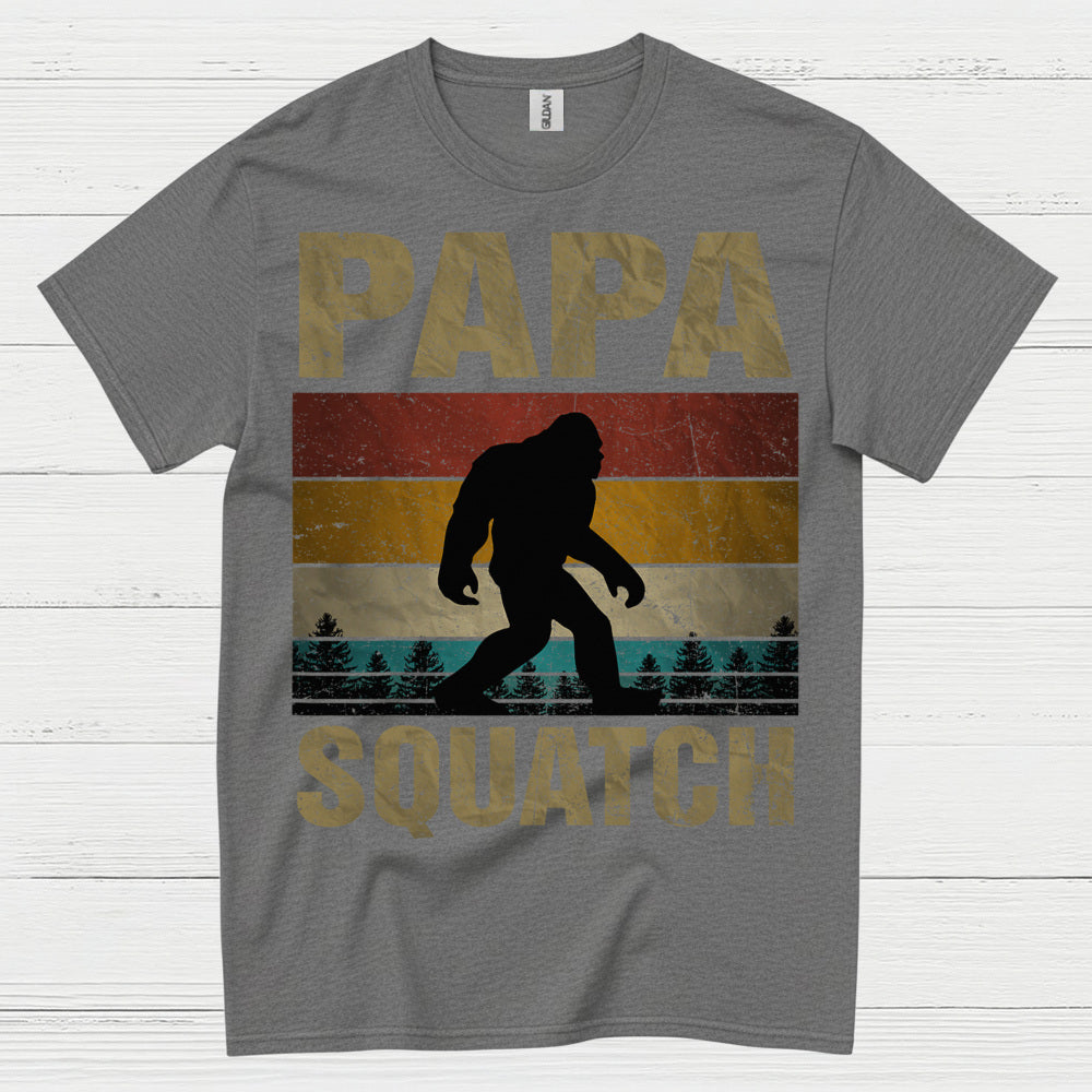 Papa Squatch Bigfoot T Shirt