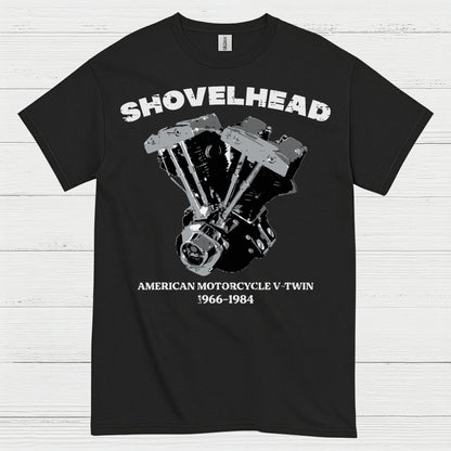 Shovelhead American Motorcycle V Twin T Shirt