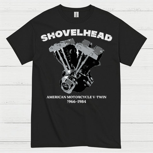 Shovelhead American Motorcycle V Twin T Shirt