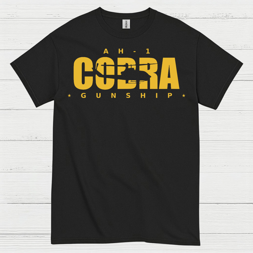 AH-1 Cobra Gunship Military T Shirt
