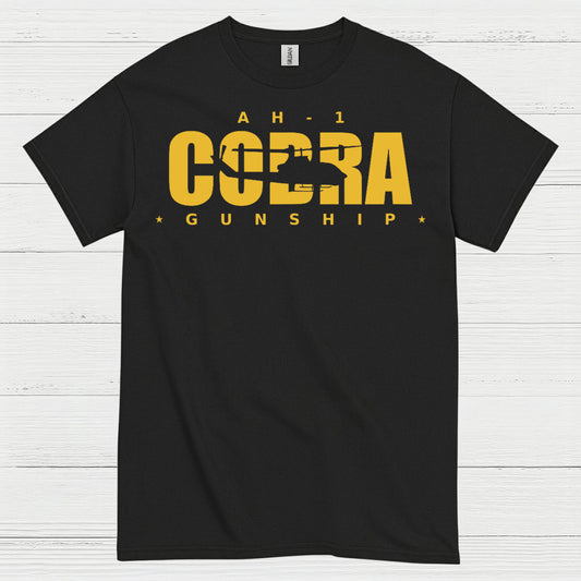 AH-1 Cobra Gunship Military T Shirt