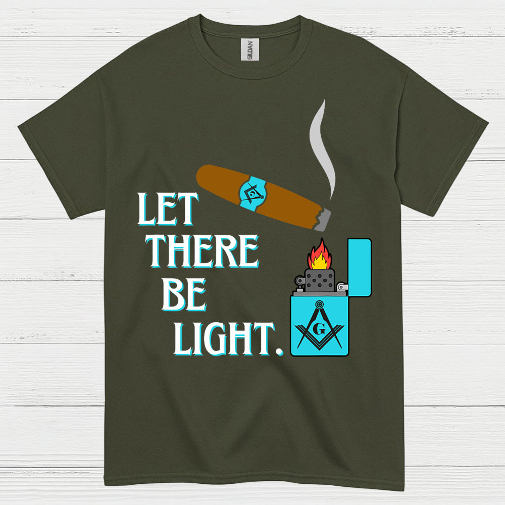 Let There Be Light Cigar T Shirt