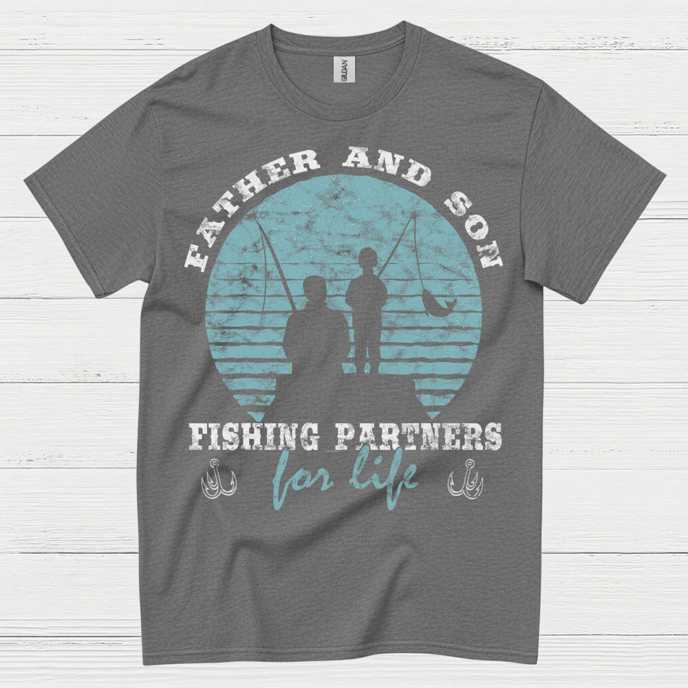 Father And Son Fishing T Shirt