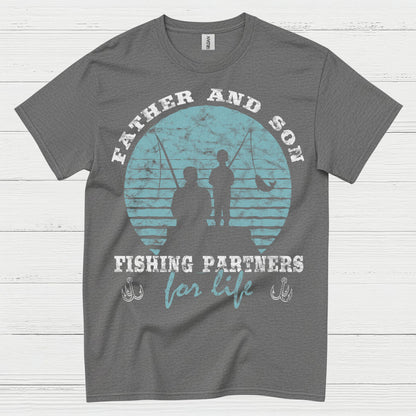 Father And Son Fishing T Shirt