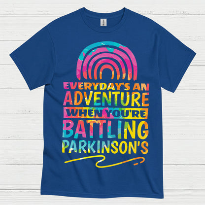 Everyday’s An Adventure Battling Parkinson’s Quote T Shirt