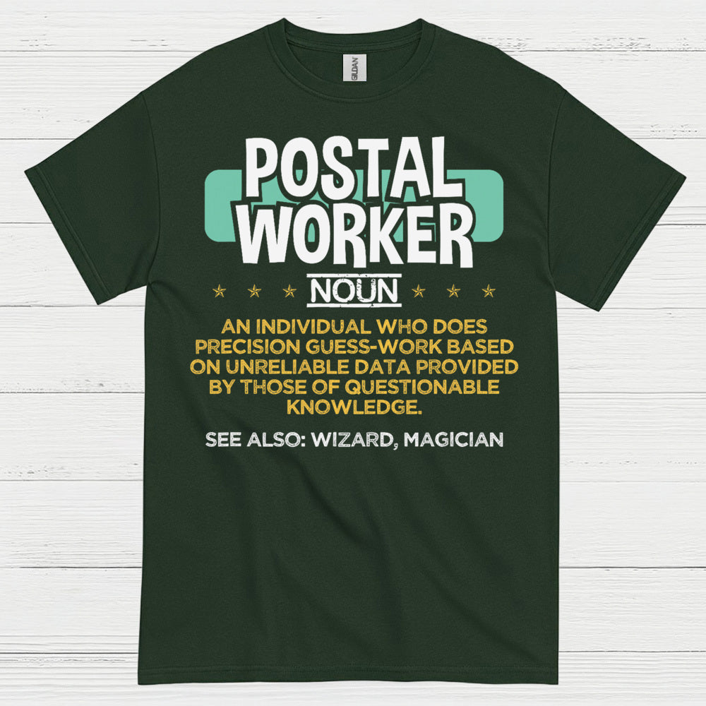 Postal Worker Noun T Shirt