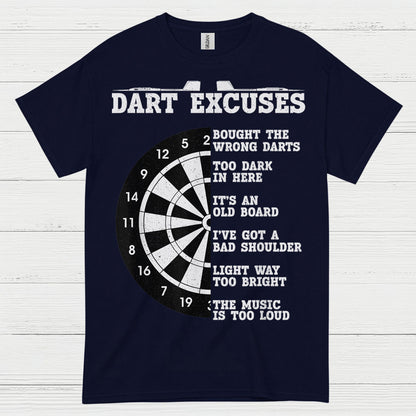 Dart Excuses Funny Darts T Shirt
