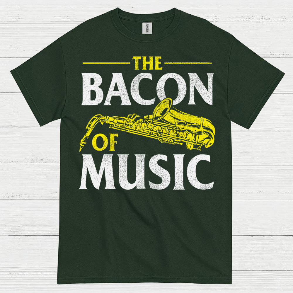 The Bacon Of Music Saxophone T Shirt