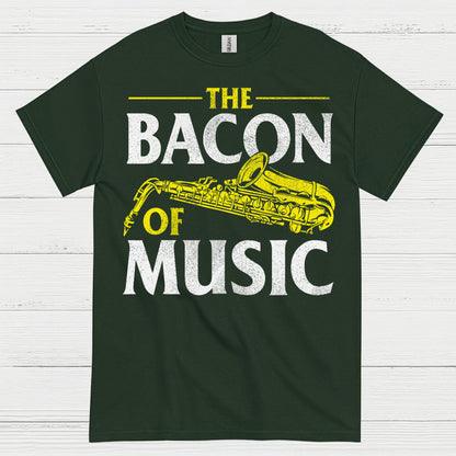 The Bacon Of Music Saxophone T Shirt