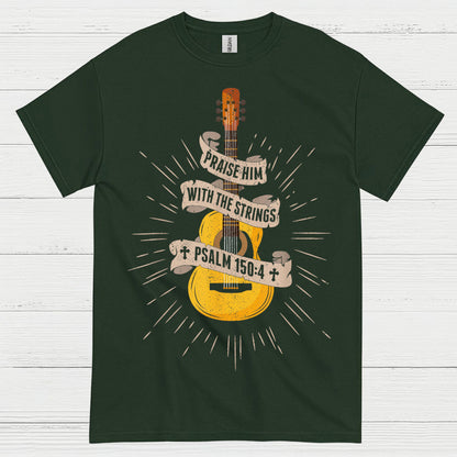 Strum for His Glory Guitar T Shirt