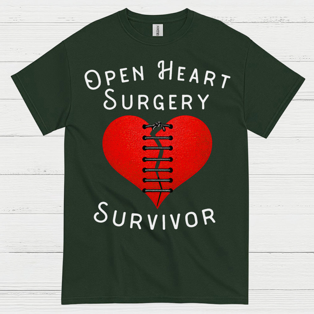 Open Heart Surgery Survivor T Shirt