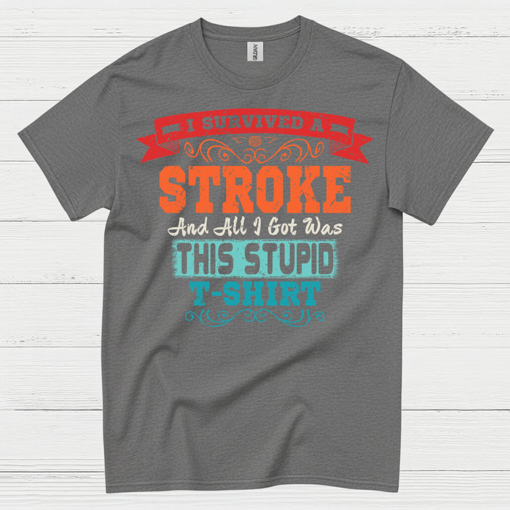 I Survived A Stroke Funny Survivor T Shirt