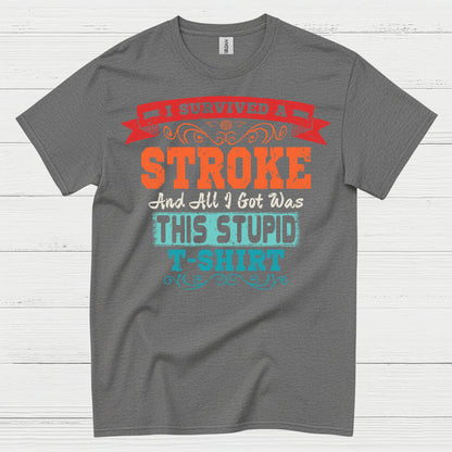 I Survived A Stroke Funny Survivor T Shirt