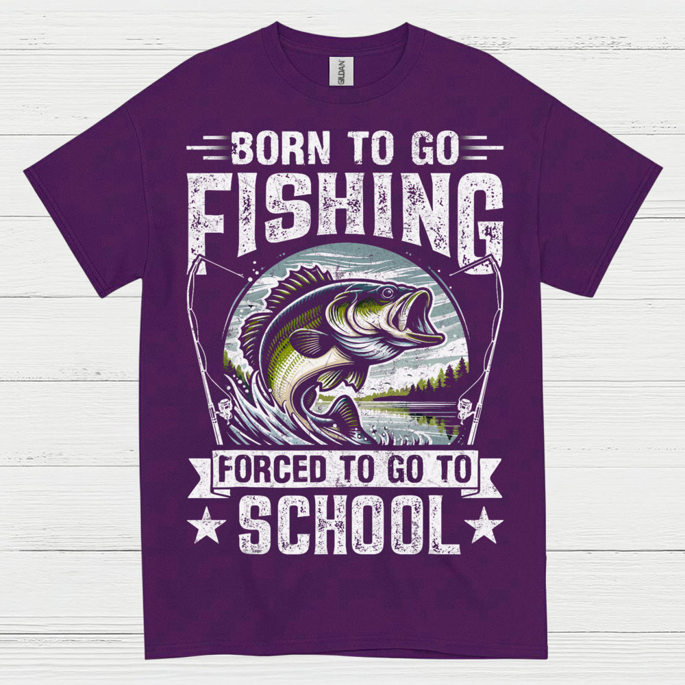 Born To Go Fishing T Shirt