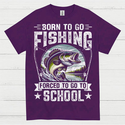 Born To Go Fishing T Shirt