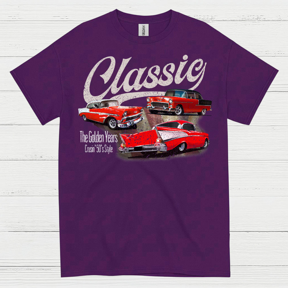 Classic Golden Years Car T Shirt