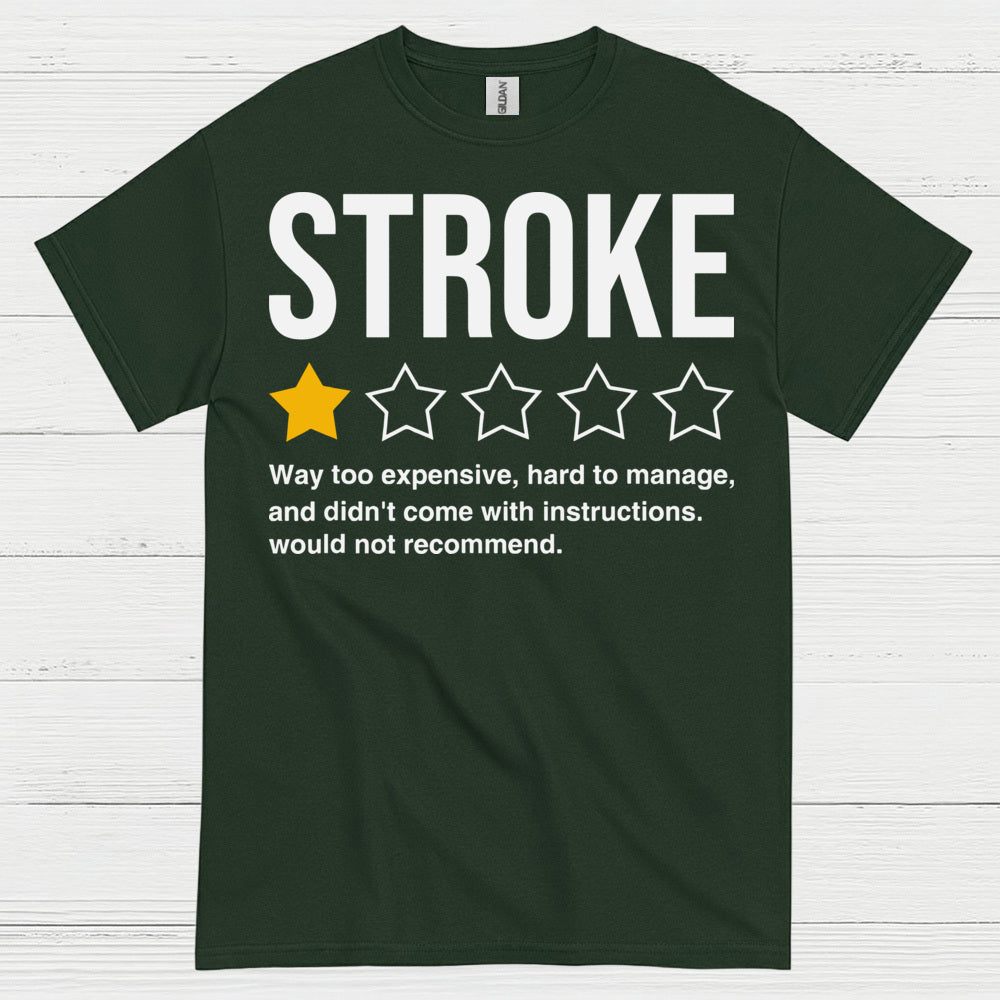 Stroke Review Humor Awareness T Shirt