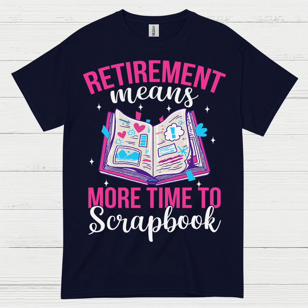Retirement Scrapbooking Lover Memory Keeper T Shirt