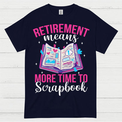 Retirement Scrapbooking Lover Memory Keeper T Shirt