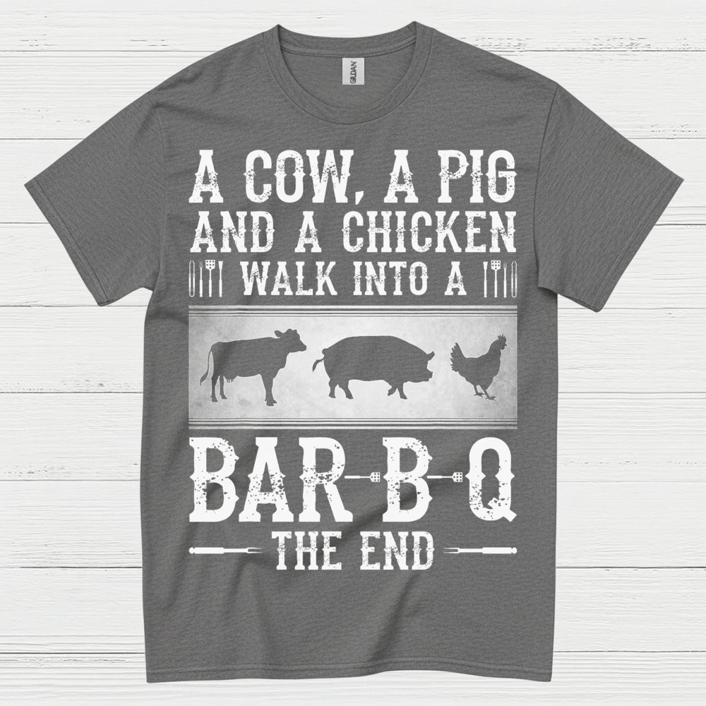 Cow Pig Chicken BarBQ T Shirt