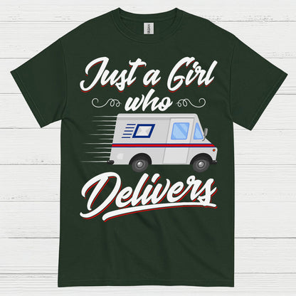 Just A Girl Who Delivers T Shirt